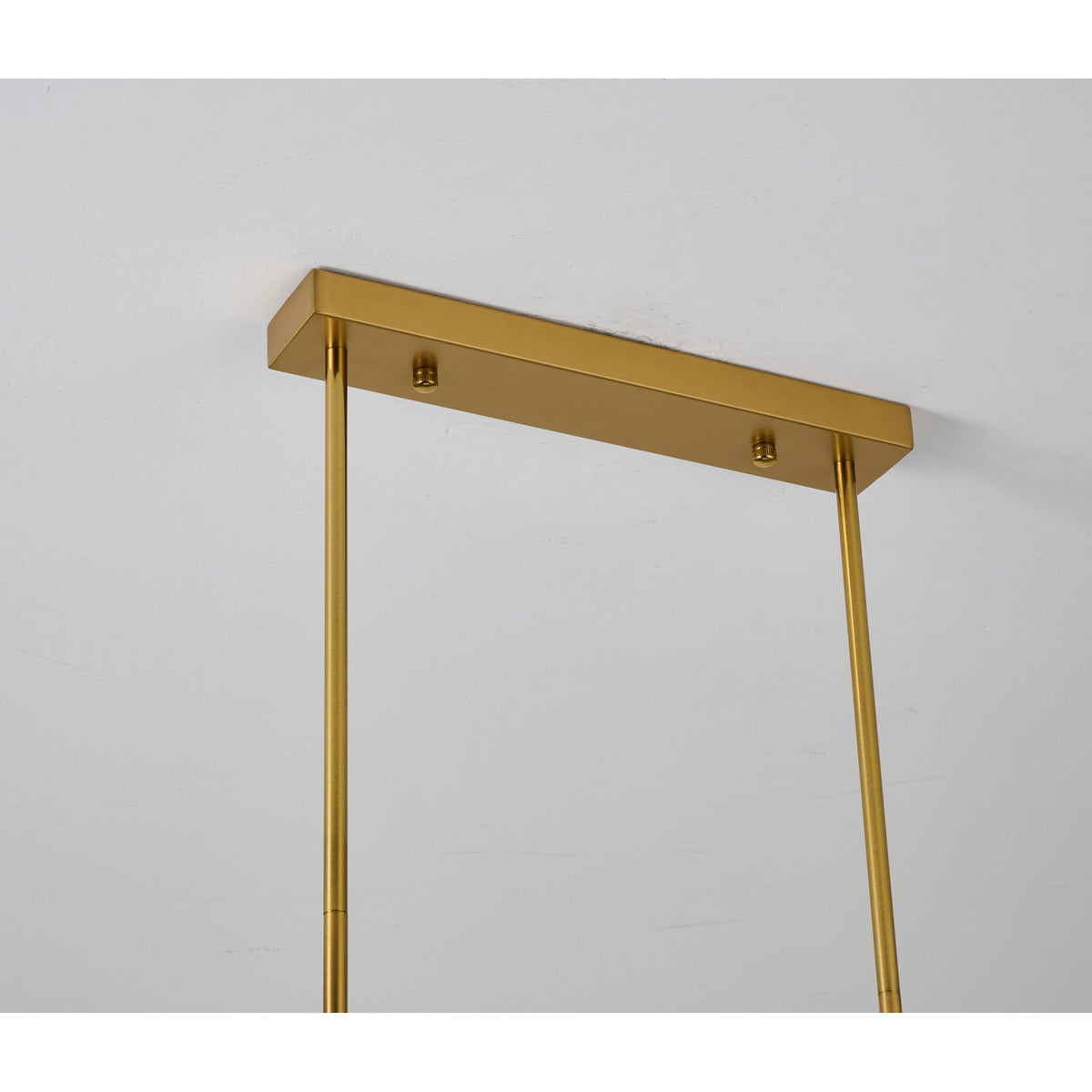 
Bellarune Wave-Bar Ribbed Glass Linear Chandelier